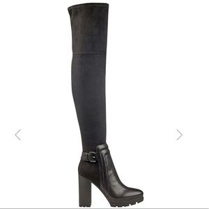 Sleek over the knee Guess boots